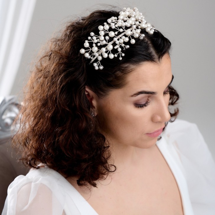 Arianna Everlasting Statement Pearl Headband AR632