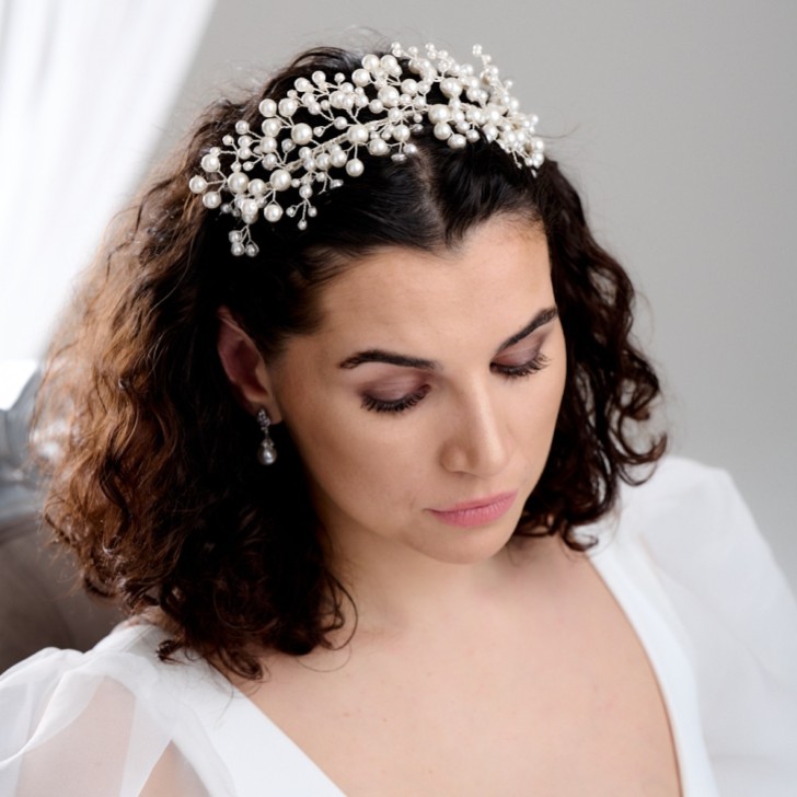 Arianna Everlasting Statement Pearl Headband AR632