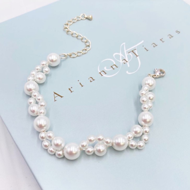 Arianna Siren Dainty Pearl Bracelet ARW611