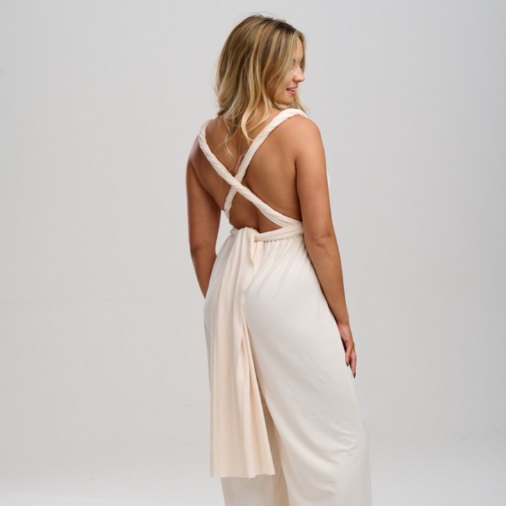 Combinaison de mariée multivoie crème Emily Rose (taille unique)