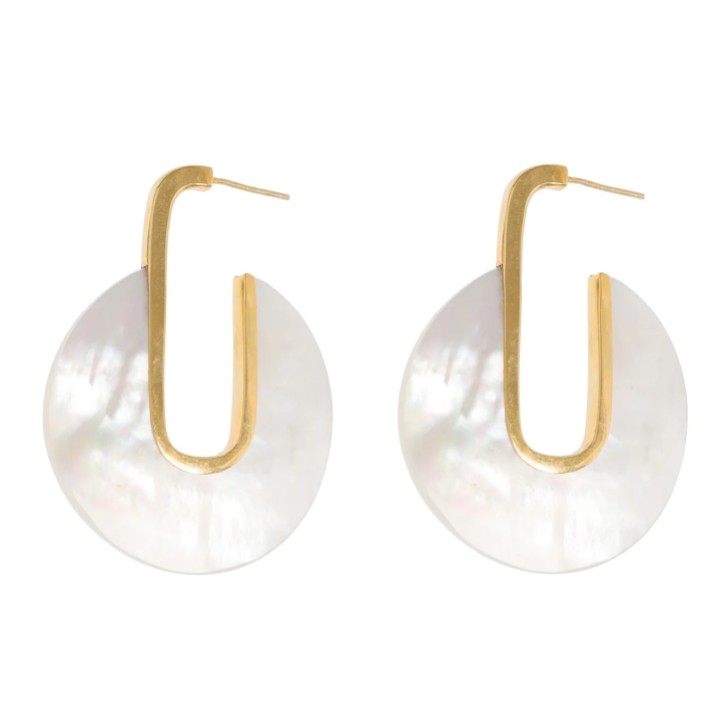 Freya Rose Boucles d'oreilles nacre Warrioress