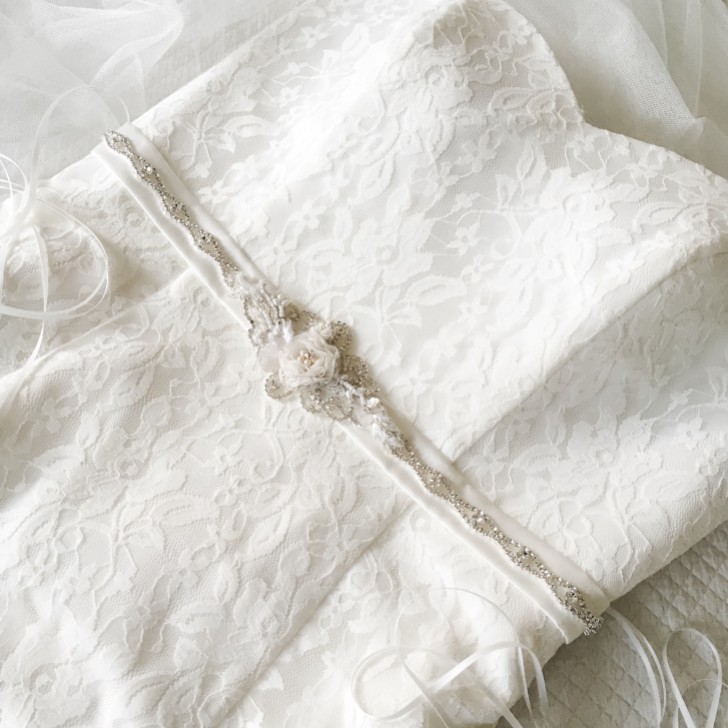 Harper Rose Beaded and Diamante Bridal Belt