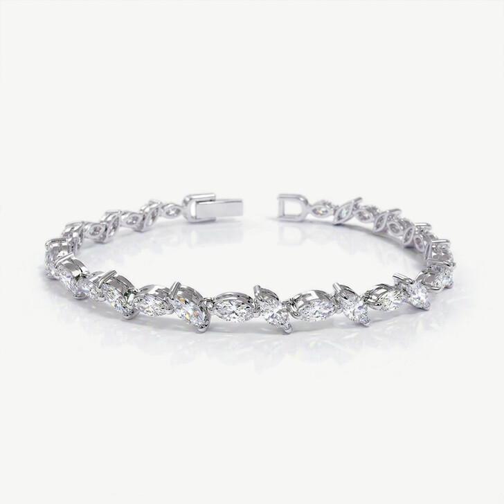 Ivory and Co Andorra Cubic Zirconia Wedding Bracelet