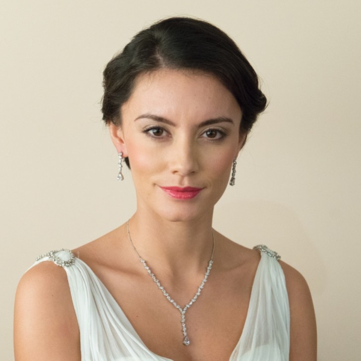 Ivory and Co Andorra Cubic Zirconia Wedding Necklace