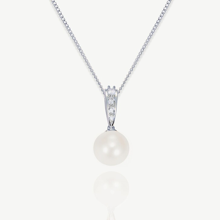 Ivory and Co Berwick Pearl Pendant Necklace