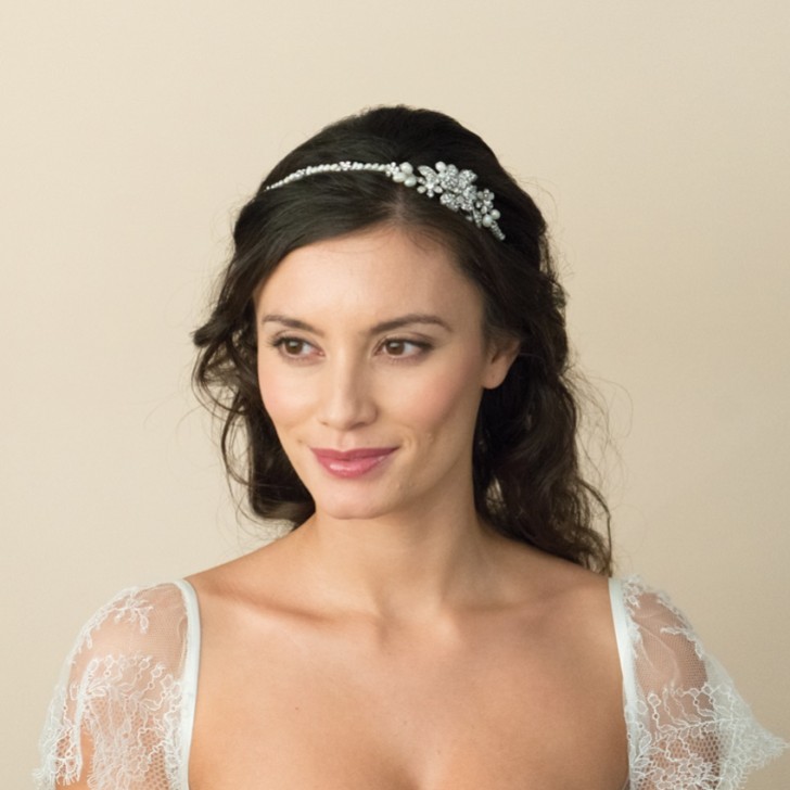 Ivory and Co Clara Pearl and Crystal Bridal Headband