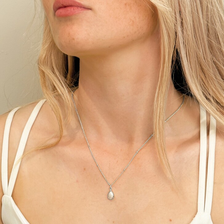 Ivory and Co Corsica Pearl Pendant Necklace