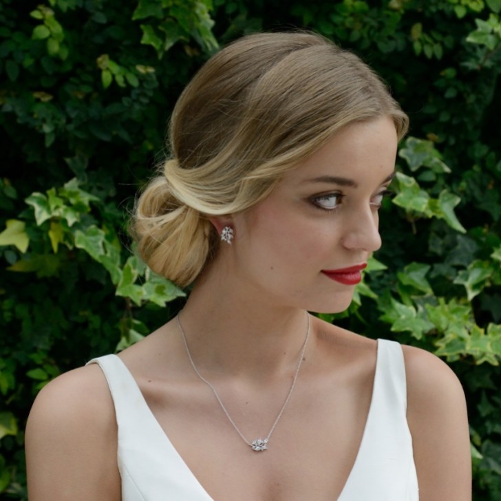 Ivory and Co Cypress Vine of Leaves Earrings