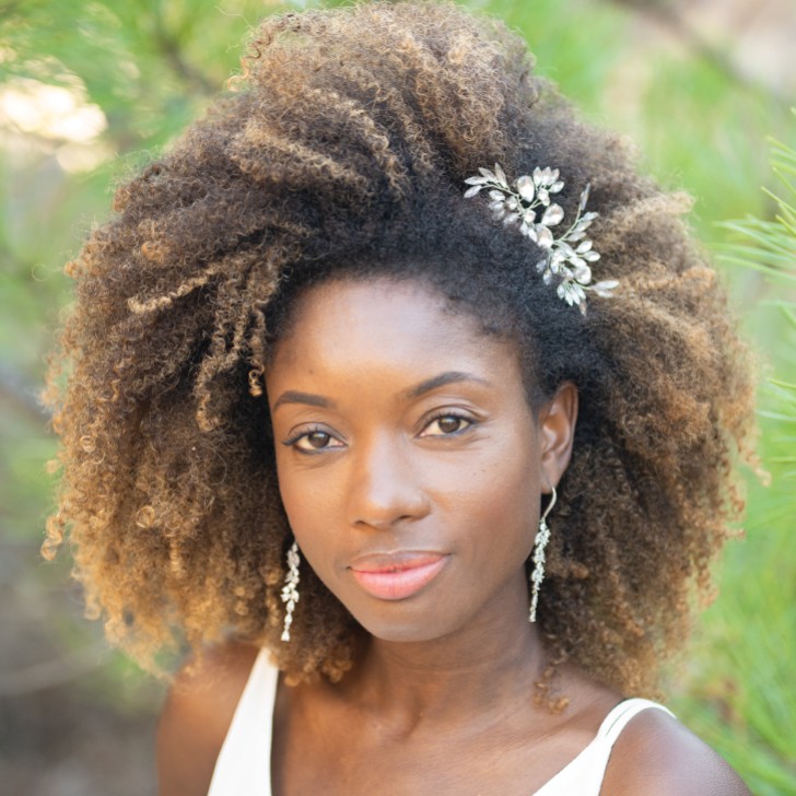 Ivory and Co Diamond Frost Silver Crystal Hair Comb