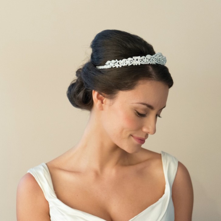 Ivory and Co Duchess 1920's Crystal Wedding Tiara