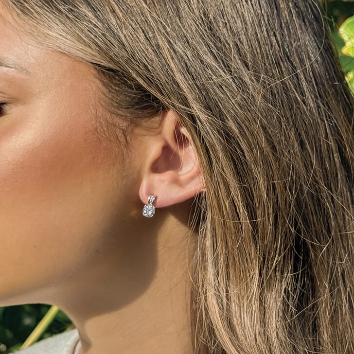 Ivory and Co Hamilton Crystal Stud Earrings