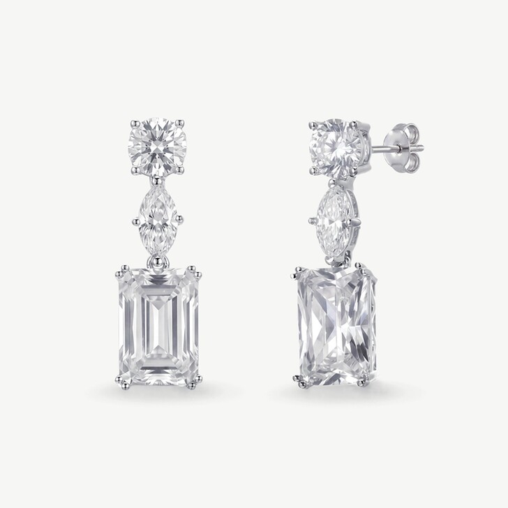 Ivory and Co Hyde Park Crystal Drop Earrings