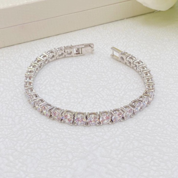 Ivory and Co Imperial Cubic Zirconia Wedding Bracelet
