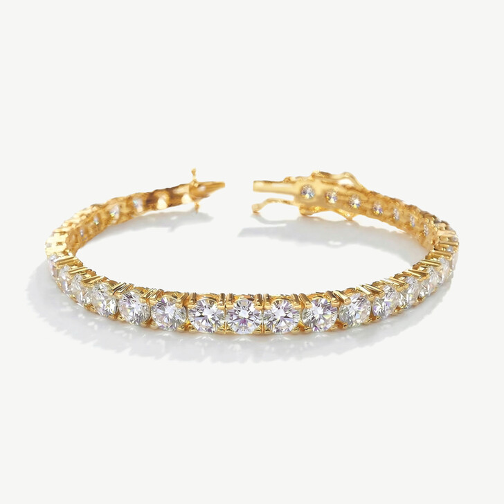 Ivory and Co Imperial Gold Cubic Zirconia Bracelet