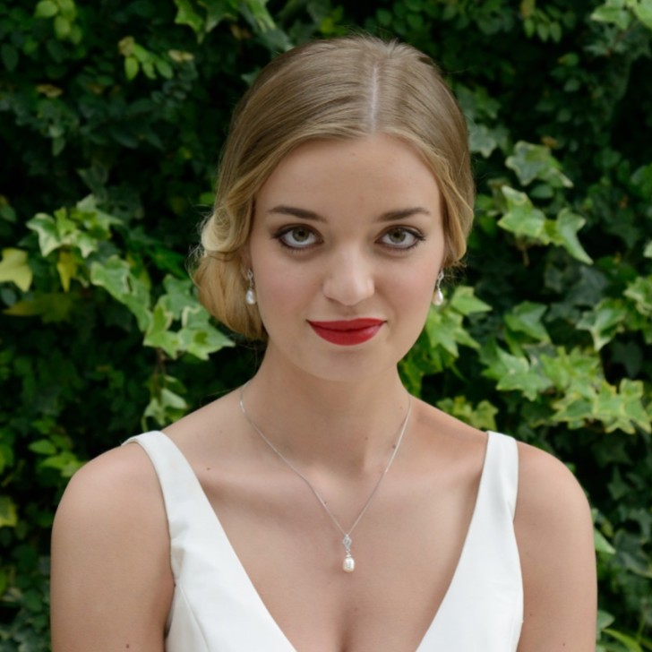 Ivory and Co Lisbon Pearl Pendant Necklace