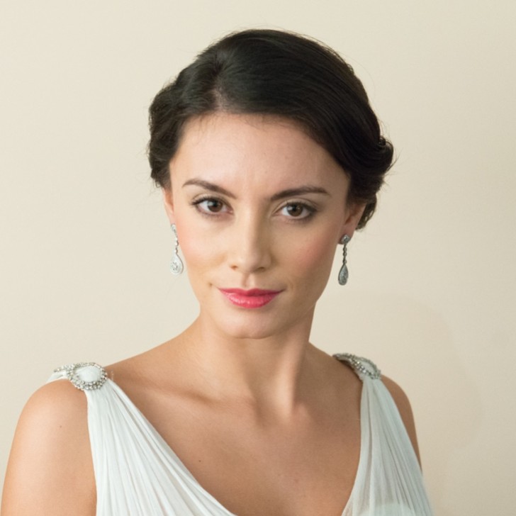 Ivory and Co Moonstruck Crystal Wedding Earrings