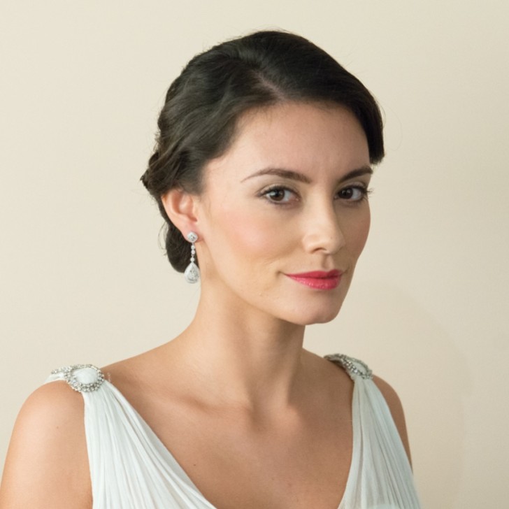 Ivory and Co Moonstruck Crystal Wedding Earrings