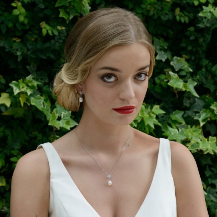 Ivory and Co Morocco Pearl Pendant Necklace