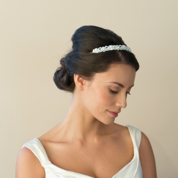 Ivory and Co Natalia Crystal Embellished Bridal Headband