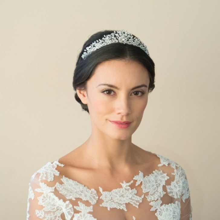 Ivory and Co Pheodora Vintage Inspired Floral Bridal Tiara
