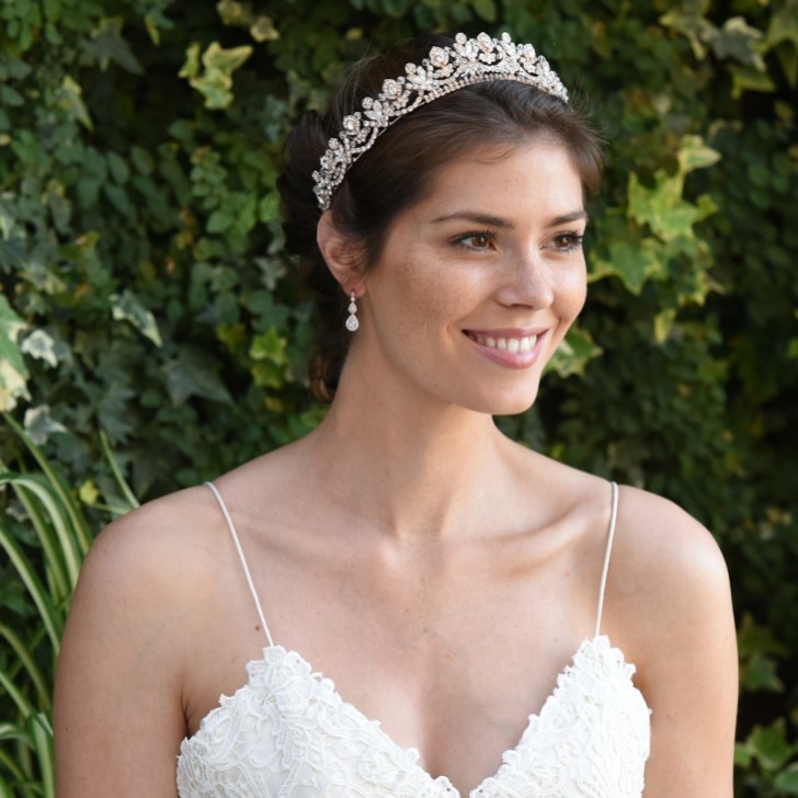 Ivory and Co Prinzessin Aria Rose Gold Kristall verschönert Tiara