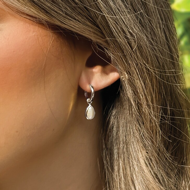 Ivory and Co Santorini Pearl Charm Earrings