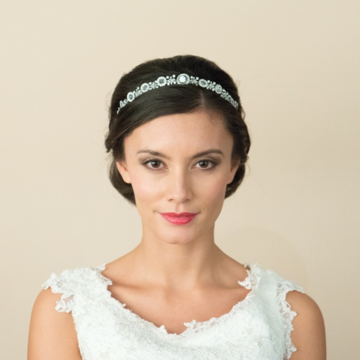 Ivory and Co Selma Art Deco Inspired Crystal Wedding Headband