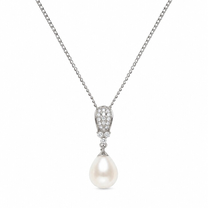 Ivory and Co Collier à pendentifs en perles Serrano