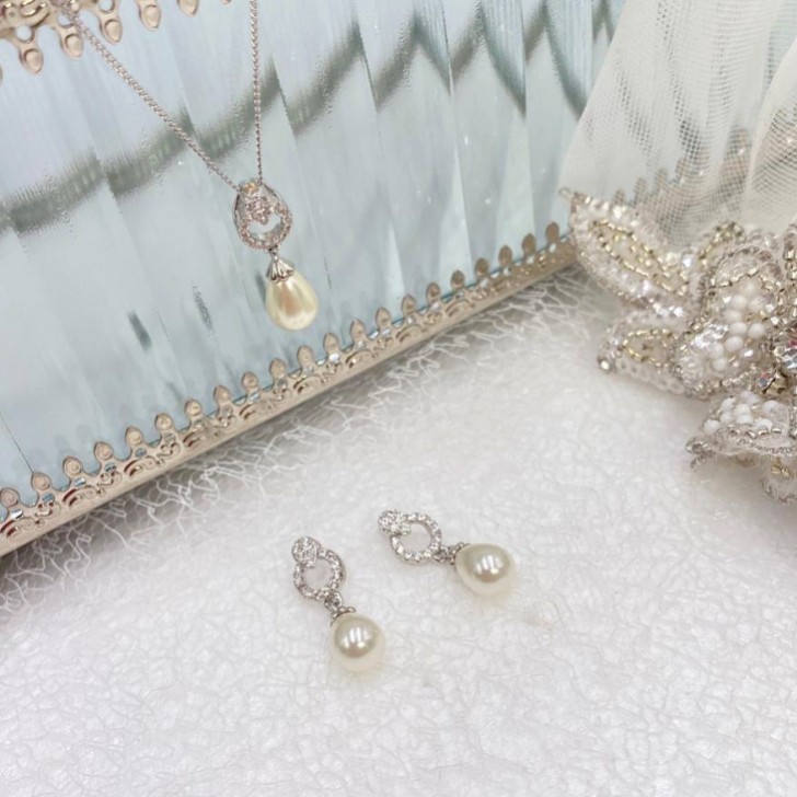 Ivory and Co Stockholm Perlenschmuck für die Braut