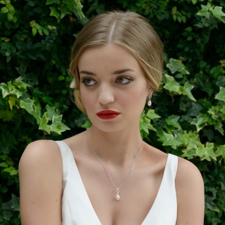 Ivory and Co Stockholm Pearl Pendant Necklace