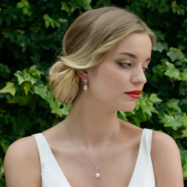 Ivory and Co Stockholm Pearl Pendant Necklace