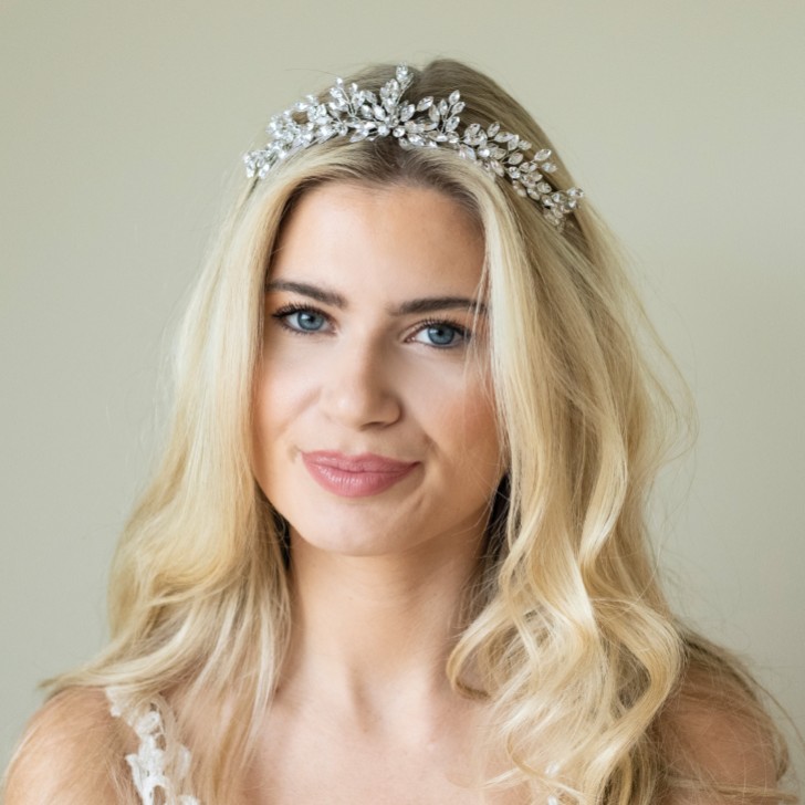 Ivory and Co Winterstar Sparkling Crystal Starburst Tiara