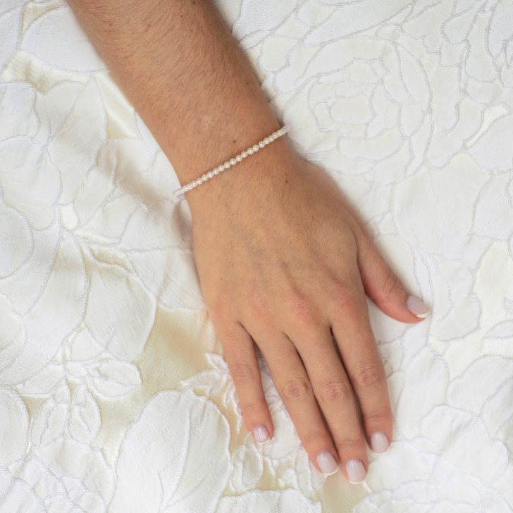 Ivory and Co Zurich Delicate Pearl Bracelet