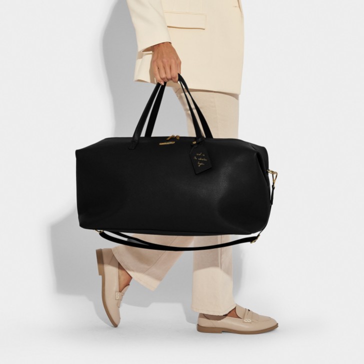 Katie Loxton Black Weekend Holdall Duffle Bag