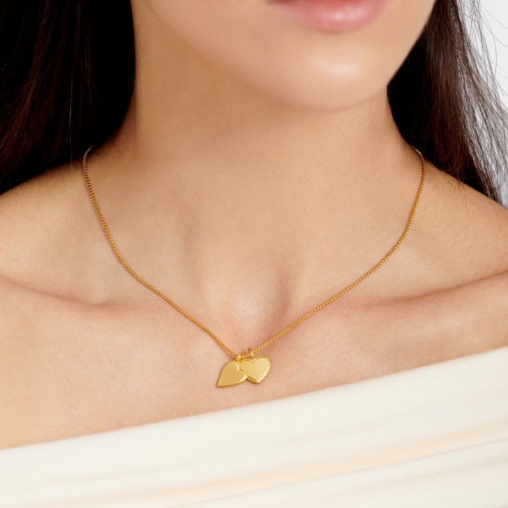 Katie Loxton 'Bridesmaid' Gold Bridal Charm Necklace