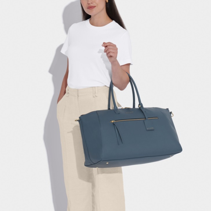 Katie Loxton Chelsea Navy Weekend Holdall Duffle Bag