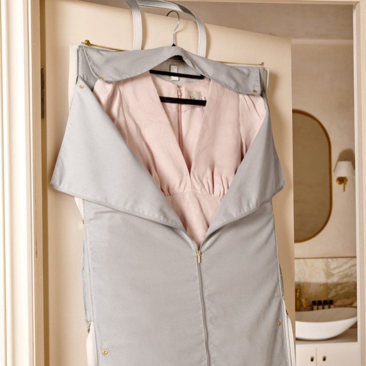 Katie Loxton Light Taupe Fold Out Garment Weekend Bag