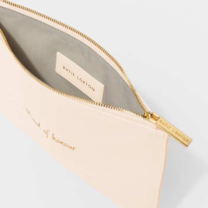 Katie Loxton 'Maid of Honour' Eggshell Perfect Pouch