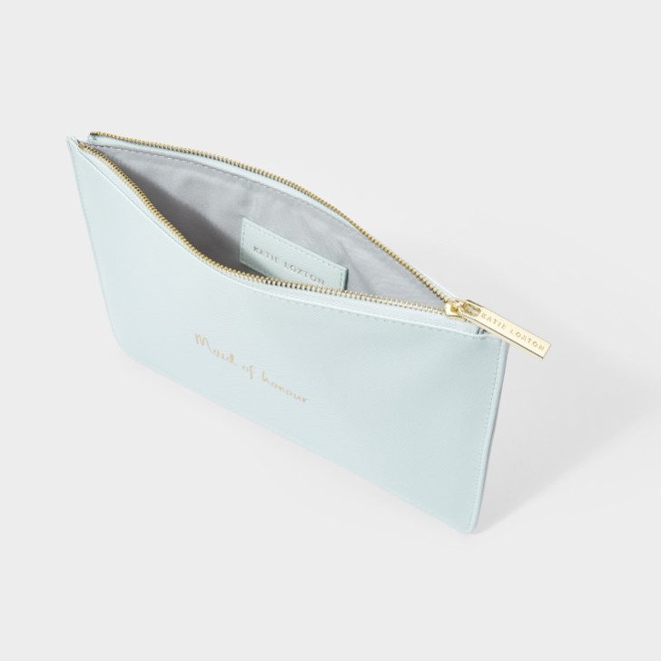 Katie Loxton 'Maid of Honour' Powder Blue Perfect Pouch