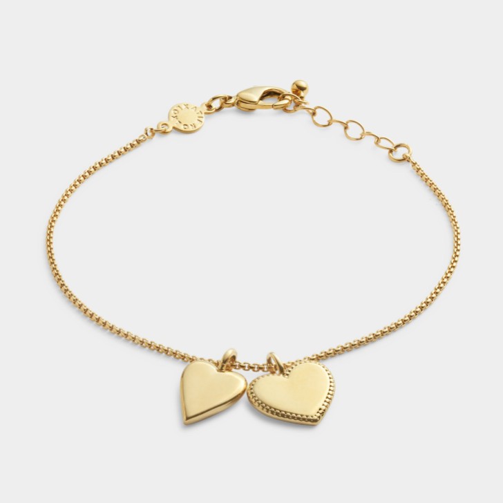 Katie Loxton 'Miss to Mrs' Gold Bridal Charm Bracelet