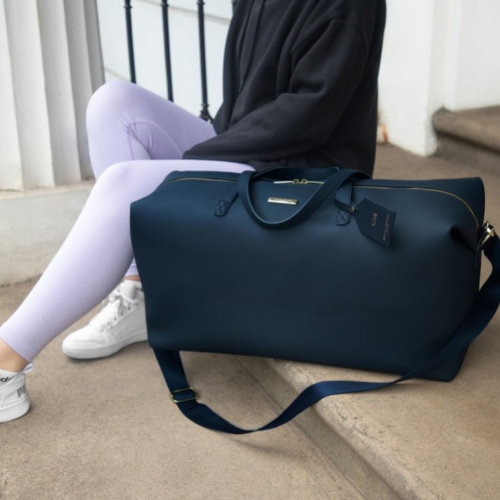Katie Loxton Navy Weekend Holdall Duffle Bag