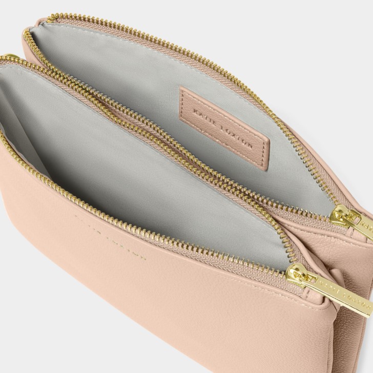 Katie Loxton Nude Pink Duo Pouch