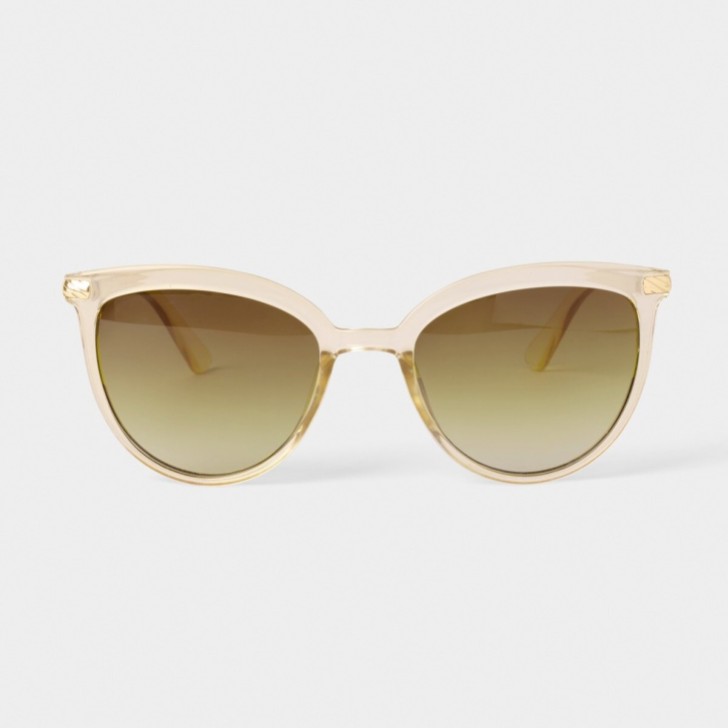 Katie Loxton Ravello Nude Transparent Sunglasses