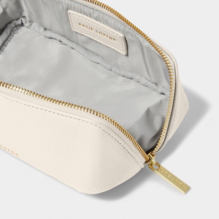 Katie Loxton Small Off White Makeup Bag