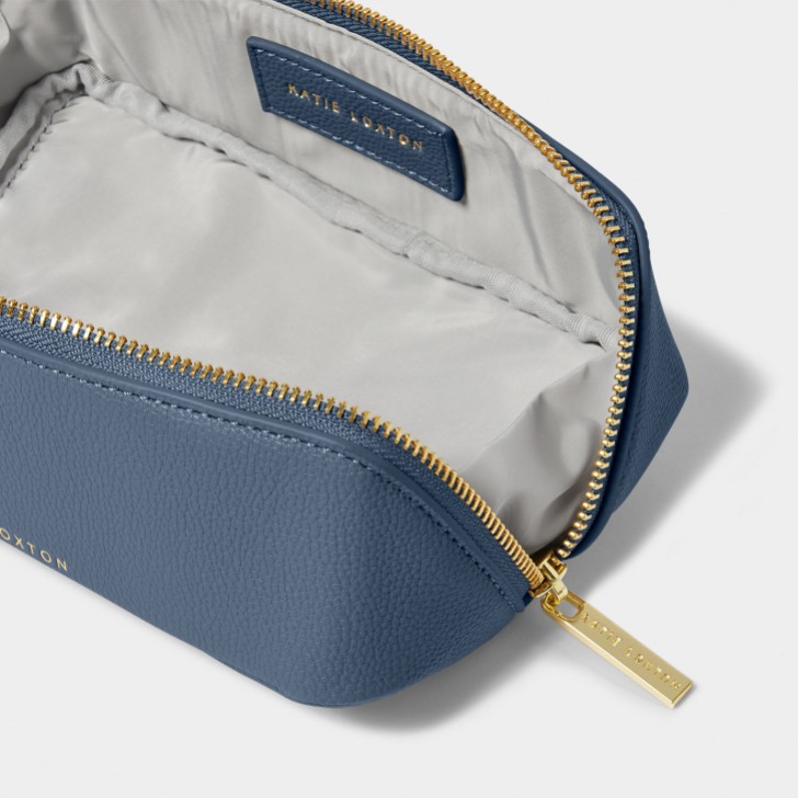 Katie Loxton Small Navy Makeup Bag