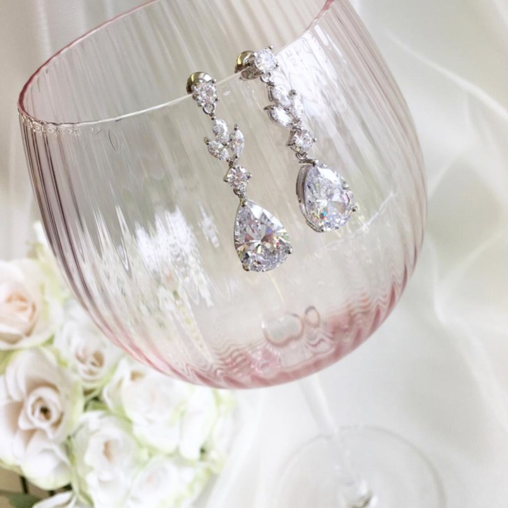 Lilibeth Cubic Zirconia Drop Earrings