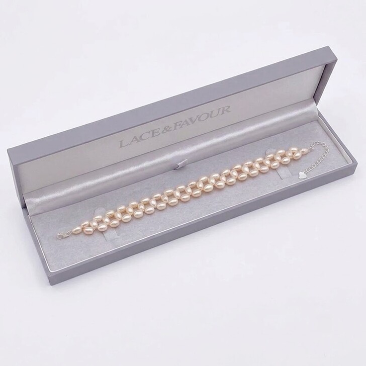 Lilieta Freshwater Pearl Bridal Bracelet