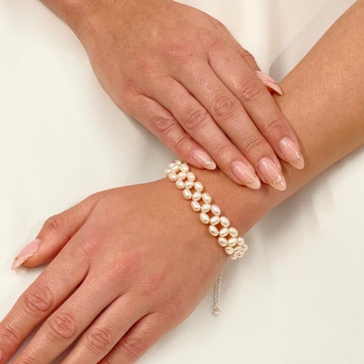 Lilieta Freshwater Pearl Bridal Bracelet