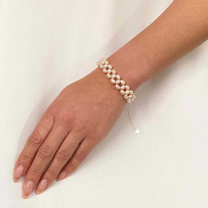 Lilieta Freshwater Pearl Bridal Bracelet