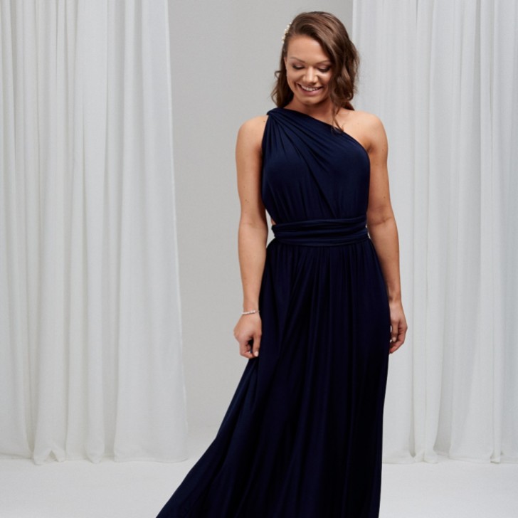 Emily Rose Navy Multiway Bridesmaid Dress (One Size)